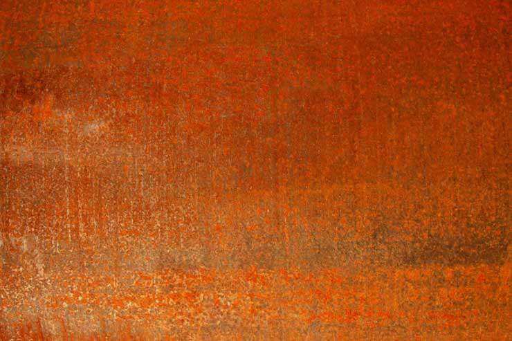 Corten-terasest lehed