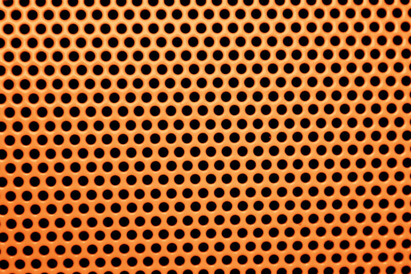 Corten -perforeeritud plaadid