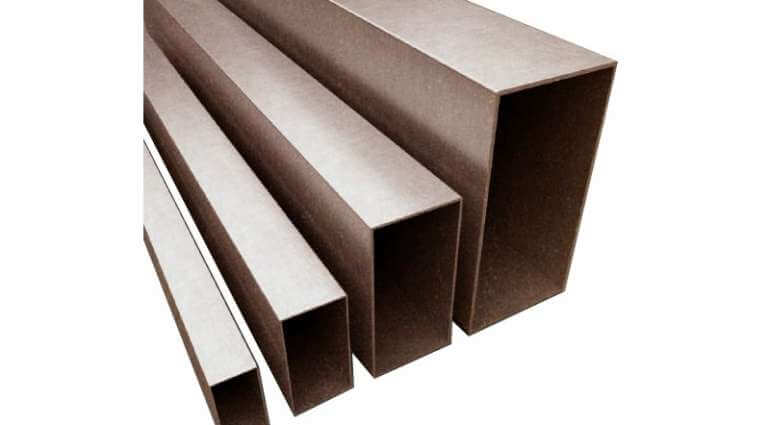 Corten-terasest torud