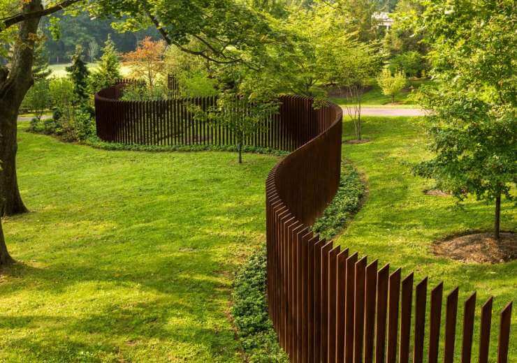 Corten-terasest aed „Kuusk“