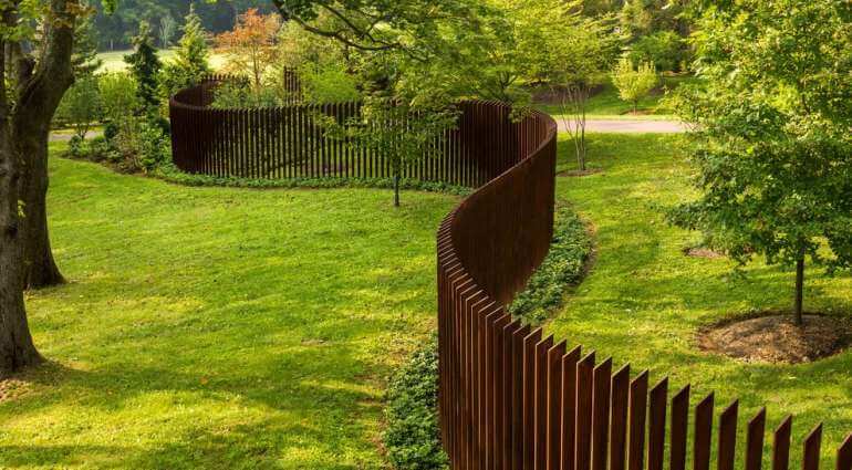 Corten-terasest aed „Kuusk“