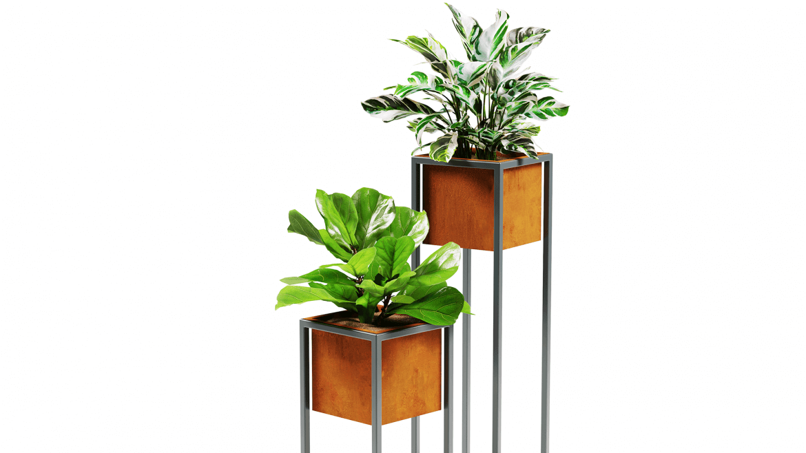 Jalgadega taimekast „Elegance Top“