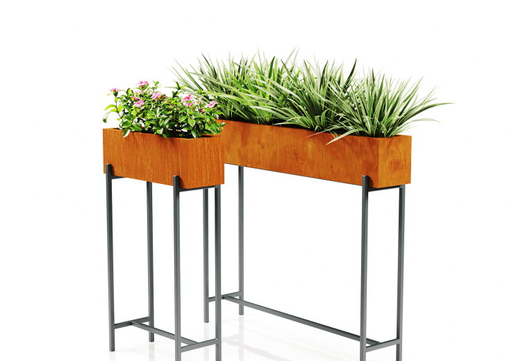 Jalgadega taimekastid „Elegance Line“